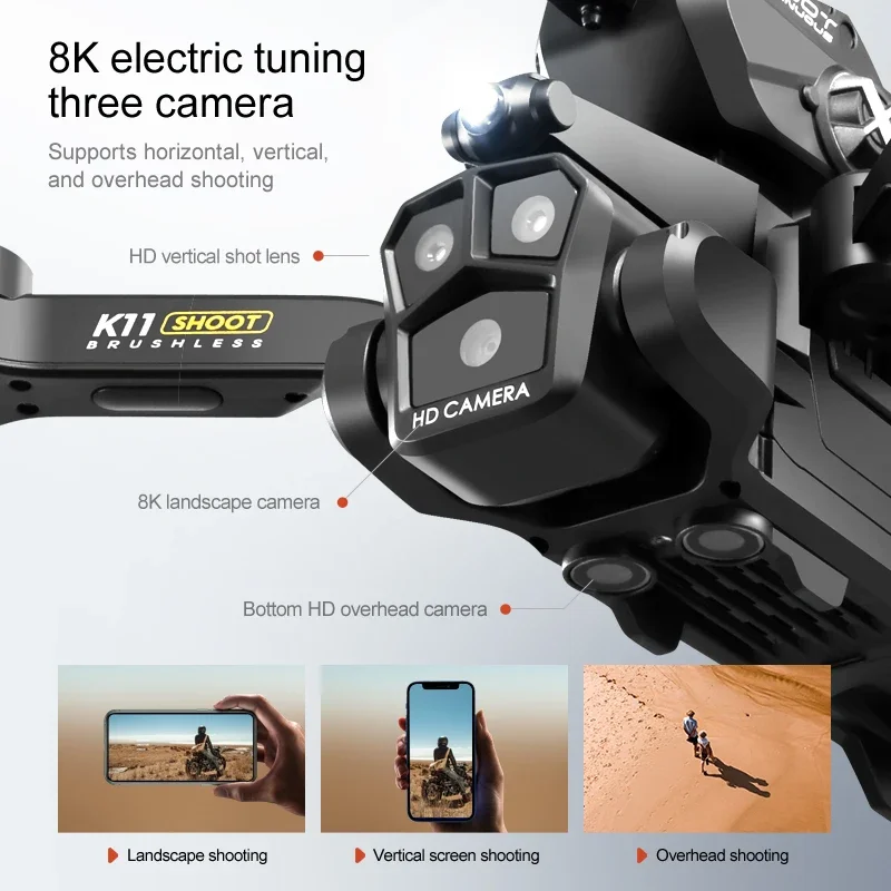 K11MAX Drone with Water Bombs  - Drone Gimbal Mount incelemesi ve fiyatı