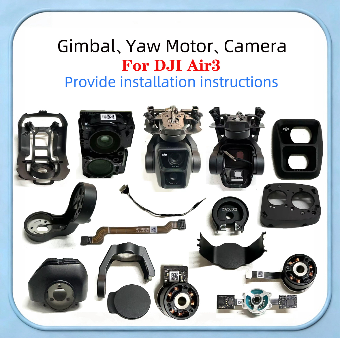 Mavic Air 3 PTZ Gimbal Cable C - Drone Gimbal Case incelemesi ve fiyatı