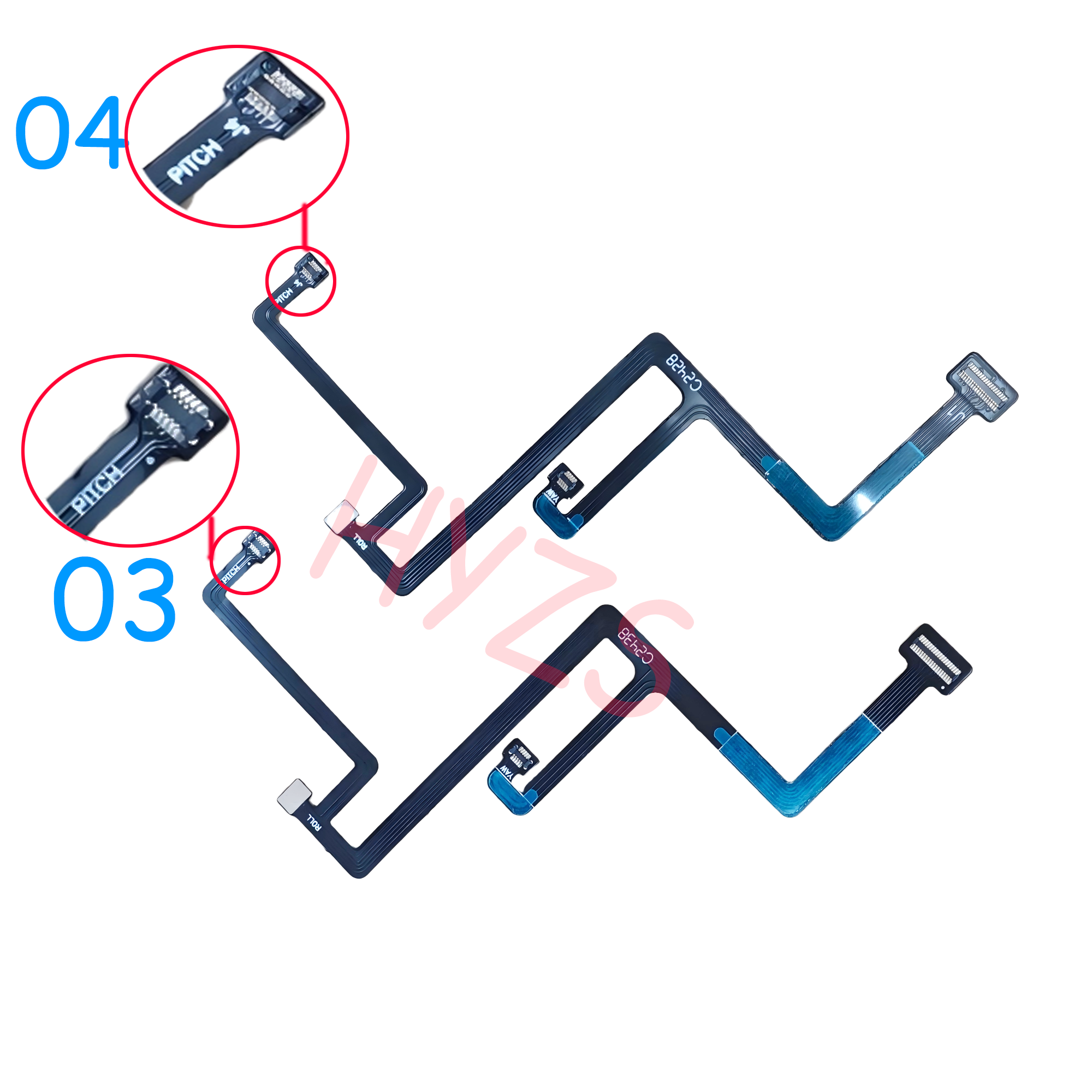 Hubsan Zino Pro/Pro Plus RC Dr - Drone Gimbal Ribbon Cable incelemesi ve fiyatı