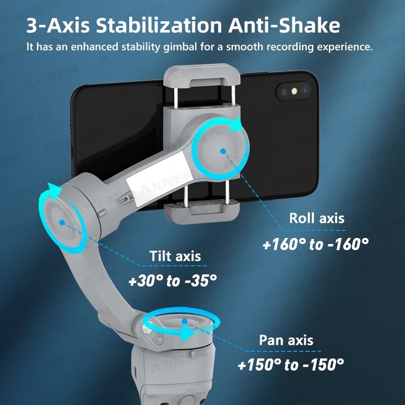 HQ6 3-Axis Gimbal Handheld Sta - Drone Gimbal For Gopro incelemesi ve fiyatı
