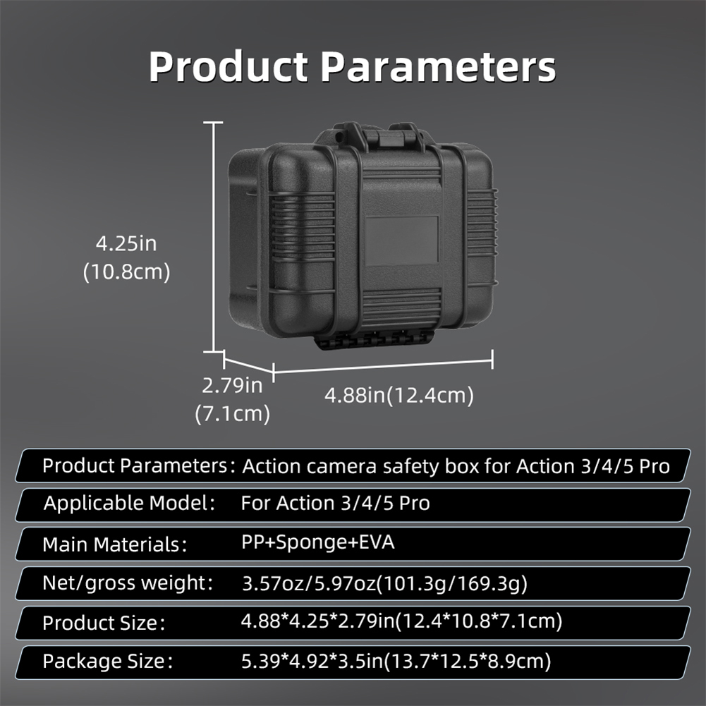 Hard Case Waterproof Box for D - Drone Gimbal Case incelemesi ve fiyatı