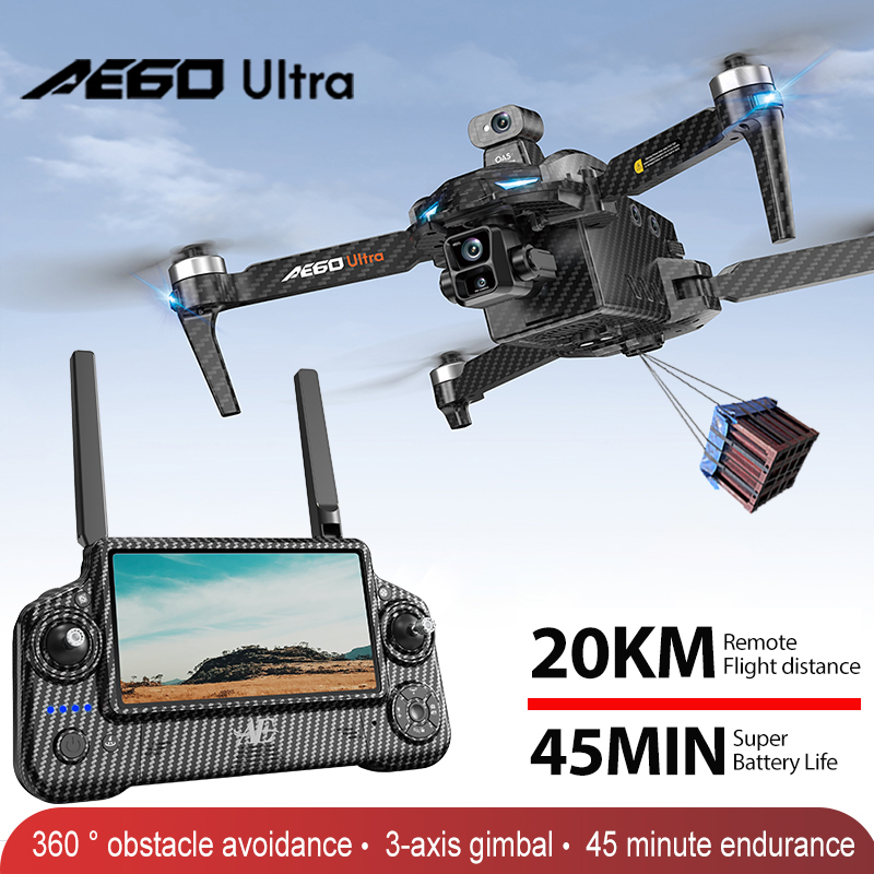 AE60 GPS Drone Professional 8K - Drone Gimbal Brushless incelemesi ve fiyatı