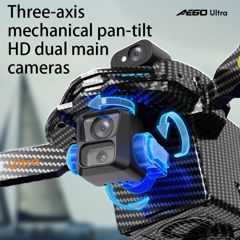 AE60 GPS Drone Professional 8K - Drone Gimbal Brushless incelemesi ve fiyatı